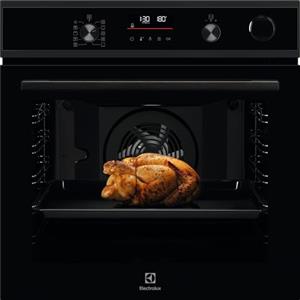 Electrolux Forno a vapore SenseCook con SteamCrisp Serie 600,EOC6P56H, forno da incasso, riscaldamento rapido, Cottura multilivello, Cottura a vapore 25%, pulizia pirolitica, DisplayLED pulsanti touch