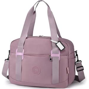 BAGZY Borsa 40x30x20 Vueling Borsone da Cabina 25L Bagaglio a Mano 40x20x30 cm Wizzair Impermeabile Borsas da Viaggio Pieghevole Nylon Borsa Aereo per Weekend Parto Ospedale Ginnastica Sportiva Rosa