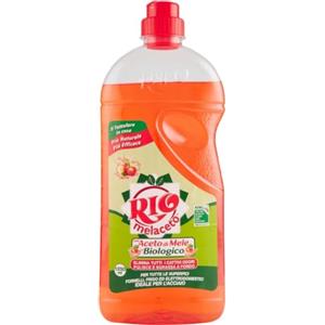 Generico Rio Melaceto Detersivo con Aceto di Mele biologico - Ideale per pavimenti, lavelli, piastrelle, fornelli, forno, frigo, elettrodomestici, utensili da cucina 4PZ X 1250ml