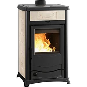 La Nordica TERMOSTUFA A LEGNA TERMOROSSELLA PLUS EVO DSA 4.0 Colore liberty pergamena