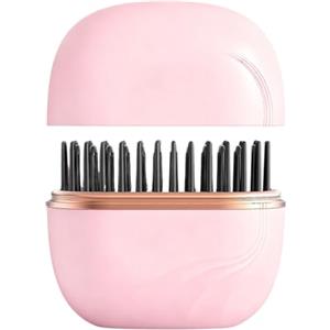 Babuniuse Mini Piastra Capelli - Pettine Lisciante Portatile Ricaricabile, Controllo Temperatura 3 Velocità, Per Ragazze Donne Viaggiatori Professionisti Impegnati Studenti Uso Quotidiano