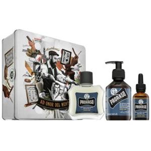 Proraso Set regalo Azur Lime Metal Box Beard Care 200 ml + 100 ml + 30 ml