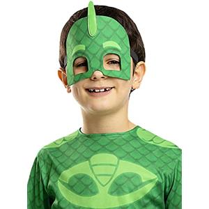 Funidelia | Maschera Geco - Pj Masks per bambino Cartoni Animati, Gattboy, Gufetta, Geco - Accessori per Bambini, accessorio per costume - Verde