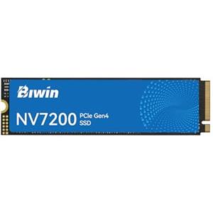 BIWIN NV7200 M.2 2280 SSD PCIe 4.0 NVMe 1 TB per PC, con velocità di lettura fino a 7200 MB/s, compatibile con PS5 per giochi, laptop e desktop.