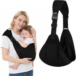 AYESY Marsupio Neonato 3-24 Mesi,Marsupio Neonato Regolabile con fibbia,Ergonomico,Marsupios Laterale,Facile da Indossare,Marsupios Bambino Fino a 20 Kg,Tripla protezione,per Dormire Viaggi