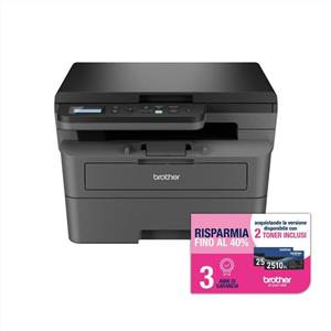 Brother DCP-L2627DWXL Stampante Multifunzione Laser A4 1200 x 1200 DPI 32 ppm Wi-Fi 3 in 1 con Toner Fino a 6.000 Stampe