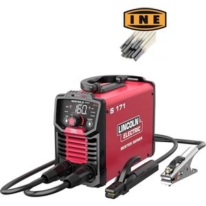 Lincoln Electric Bester S 171 - Saldatrice Inverter MMA e TIG DC LIFT con Elettrodi in Omaggio