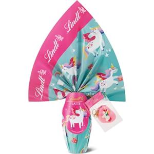 Lindt Uova di Pasqua 2026 per Bambini di Cioccolato al Latte, Uovo con Doppia Sorpresa, Unicorni,Idea Regalo Pasqua, Formato 240g