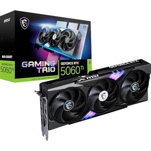 msi GeForce RTX 5060 Ti 8G GAMING TRIO OC - Scheda Video, 8GB GDDR7 28Gbps/128-bit, PCIe 5.0, raffreddamento TRI FROZR 4 con 3 × STORMFORCE FAN, RGB, HDMI 2.1b e DisplayPort 2.1b