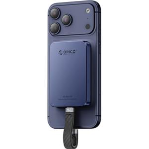 ORICO 1TB SSD Esterno Magnetico in Lega di Alluminio fino a 460MB/s Hard Disk Esterno Espandi lo Storage per iPhone 17 Pro Max Smartphone USB-C K5MINI Blu Profondo