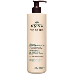 Nuxe Rêve De Miel Crema Corpo Ultra-Comfort 48H al Miele 400ml - Idratante e Nutriente per Pelli Secche e Sensibili