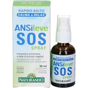 NATURANDO Srl Naturando, Ansileve Sos Spray, 30 ml
