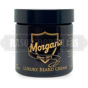 Morgan's Luxury Balsamo Per La Barba - Crema Ammorbidente con Aloe, Germe di Grano e Olio di Avocado, 50 ml
