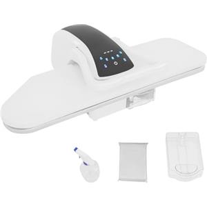 ROGONPDK 1 L Piano da tavolo elettrico a vapore, 2200 W, pressa a vapore intelligente, professionale 194-392°F, ferro da stiro, per famiglie e negozi di abbigliamento
