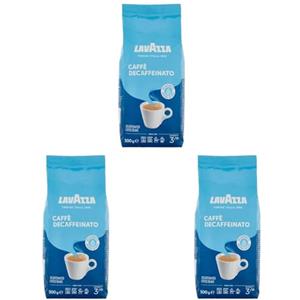 Lavazza Caffè Decaffeinato in Grani, 500g (Confezione da 3)