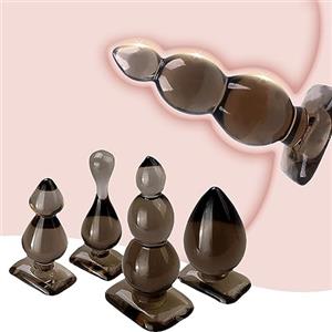 Drifejopfa P7-4 Giocattoli Portatili in Silicone per Donna in Diverse Forme Ḁnâlé Ṕlūg Ða donna uomo set vìbraňte accìaìô côÐa graňÐì Ðì vôlpê silicone aňal bůtt largê man kit mêtallô vìbrazìonì pìccôlô