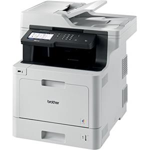 Brother MFC-L890 0cdw professionale 4 in 1 multifunzione laser a colori (stampante, scanner, fotocopiatrice, Fax), colore: bianco/nero