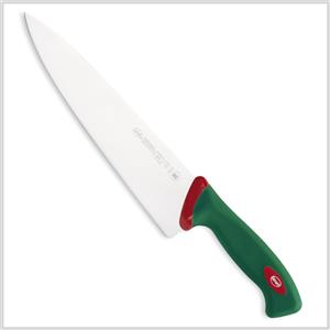 Sanelli Premana Professional Coltello Trinciante 25 cm - Acciaio, Manico Ergonomico Antiscivolo con Tecnologia Biomaster