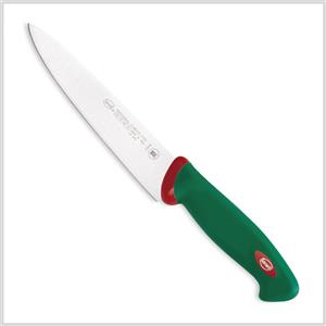 Sanelli Premana Coltello Cucina Professionale 18 cm in Acciaio Inossidabile con Manico Ergonomico Antiscivolo