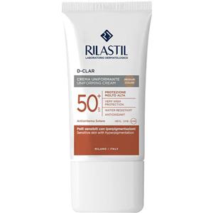 Rilastil Crema Solare Viso Age Repair SPF50 50ml - Protezione Antirughe con Agerepair Complex