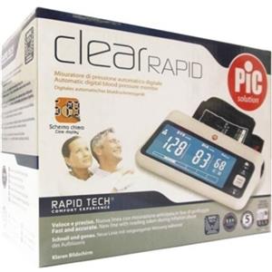 Pic Solution PIC Clear Rapid Misuratore di Pressione Automatico Digitale - ZERO SPRECHI