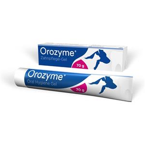 Ecuphar Italia Orozyme Gel Igiene Orale 70 g con Tubo Applicatore e Spazzolino - Protezione contro Placca e Tartaro