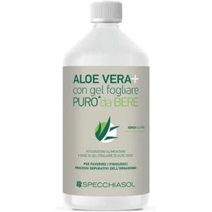 SPECCHIASOL Srl Specchiasol AloeVera+ Succo Puro Integratore Lenitivo Emolliente 1000 ml