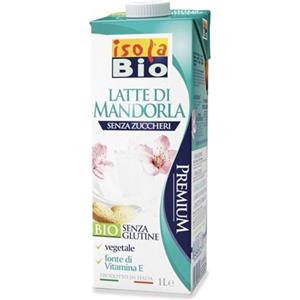 ABAFOODS Srl ISOLABIO LATTE DI MANDORLA SENZA ZUCCHERI 1 LT