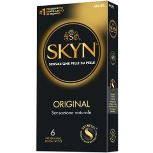 PIKDARE SpA Akuel Skin Original Preservativi Senza Lattice no latex 6 Pezzi