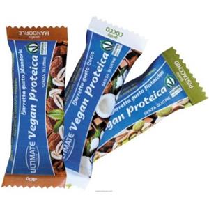VITA AL TOP Srl Ultimate Italia Barretta Vegan Proteica Cacao-Cocco 40 g - per intolleranti al lattosio