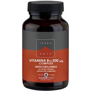 FORLIVE Srl TERRANOVA VITAMINA B12 B COMPLEX Complesso 500 ug 50 caspule