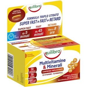 EQUILIBRA Srl MULTIVITAMINE&MINERALI 30CPR