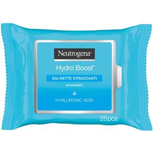 KENVUE ITALIA SPA Neutrogena Hydro Boost 25 Salviette Struccanti, Salviettine struccanti per trucco waterproof