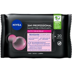 NIVEA (BEIERSDORF SpA) Nivea MicellAir Professional Salviettine Struccanti 20 Pezzi, Salviette per trucco waterproof