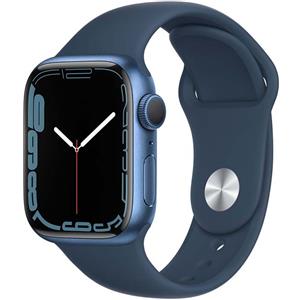 Apple Watch Series 7 45mm Blu GPS + Cellular Ricondizionato