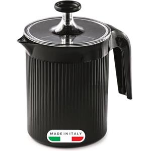 Snips Cappuccinatore Cremix 0.5L Bianco - Montalatte Manuale per Cappuccino e Latte Macchiato, Facile e Veloce, Made in Italy