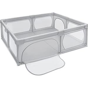 Moby-System Box Bambini 140x200 cm - Recinto per Bambini - Box Neonato con Superficie Antiscivolo - Finitura Sicura - Facile da Montare, Senza l'uso di Attrezzi - Borsa da Trasporto