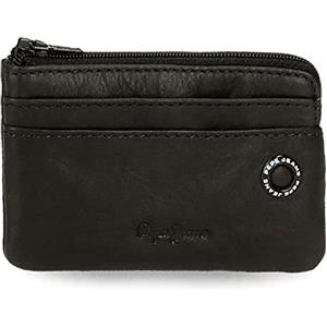 Pepe Jeans Badge, Nero, Talla única, Portamonete