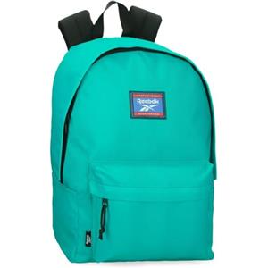 Reebok Brooklyn Colors Zaino Scuola Verde 31,5 x 45 x 15 cm Poliestere 21,26L by Joumma Bags, Verde, Taglia unica, Zaino scuola