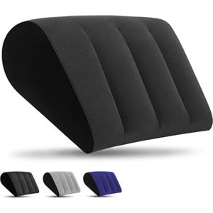 LuxoCare Cuscino Triangolare Gonfiabile Cuscino Cuneo - Cuscini da Campeggio,Viaggio,Cuscino Reflusso,Cuscino da Letto a Cuneo per Alleviare L'apnea Notturna,mal di Schiena,Reflusso Acido e Dolore al Ginocchio