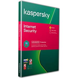 Kaspersky Lab Kaspersky Internet Security 2018 | 1 Device | 1 Year | PC/Mac/Android | Download