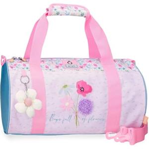 Enso Full of Flowers Borsa da viaggio Rosa 41x21x21 cm Poliestere by Joumma Bags, Rosa, Taglia unica, Borsa da viaggio