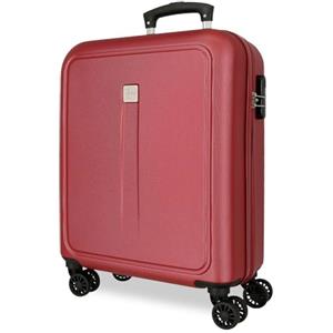ROLL ROAD Cambogia Borse da viaggio, rosso, 55 x 40 x 20, Valigia espandibile