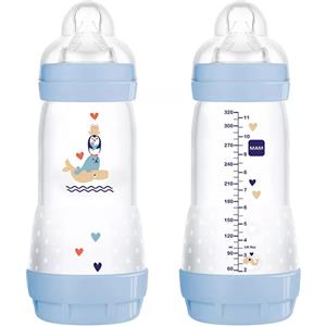 MAM Easy Start Biberon Anti-Colica 320ml per Bambini 4 Mesi con Tettarella in Silicone