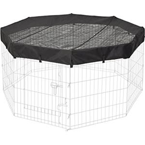 MidWest Homes for Pets Penna ottagonale per esercizi, in tessuto a rete, con protezione solare sulla parte superiore del cane, adatta a tutte le penne per esercizi New World, da utilizzare quando la