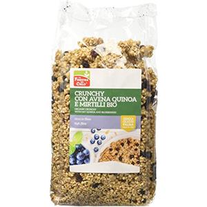 La Finestra Sul Cielo Crunchy con Avena Quinoa e Mirtilli Bio, 375g