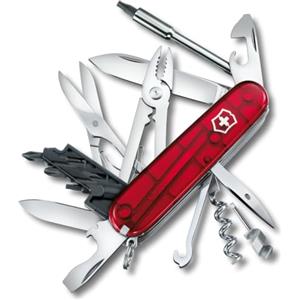 Victorinox, Cyber Tool M, Coltellino Svizzero, Originale, Multiuso, Campeggio, 32 Funzioni, Lama, grande, Cavatappi