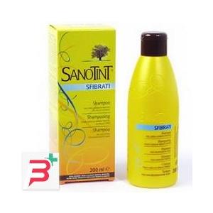 Sanotint Shampoo Capelli Sfibrati 200ml - Rigenerante per Capelli Tinti e Danneggiati