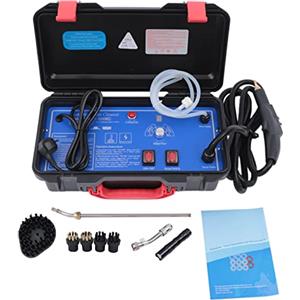 DUOSAMY Pulitore a vapore ad alta temperatura 3000 W - Auto Steam Cleaner sgrassante per la pulizia professionale ad alta pressione per auto, pulizia a vapore, 3 - 5 bar