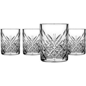 Pasabahce Bicchieri Timeless in Vetro 34,5 cl - Set di 4 Pezzi per Whisky e Acqua